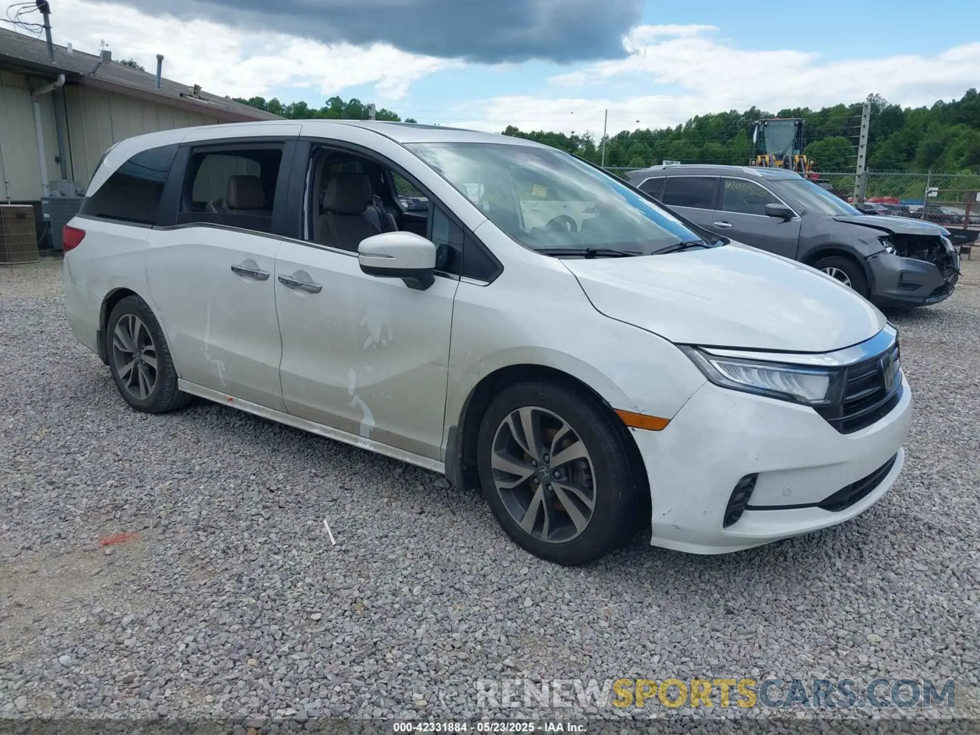 1 Photograph of a damaged car 5FNRL6H89NB041117 HONDA ODYSSEY 2022