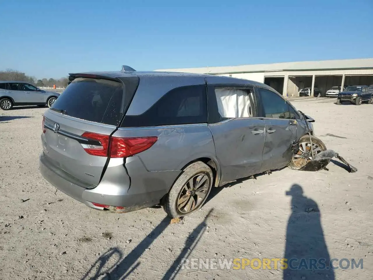 3 Photograph of a damaged car 5FNRL6H89NB048701 HONDA ODYSSEY 2022