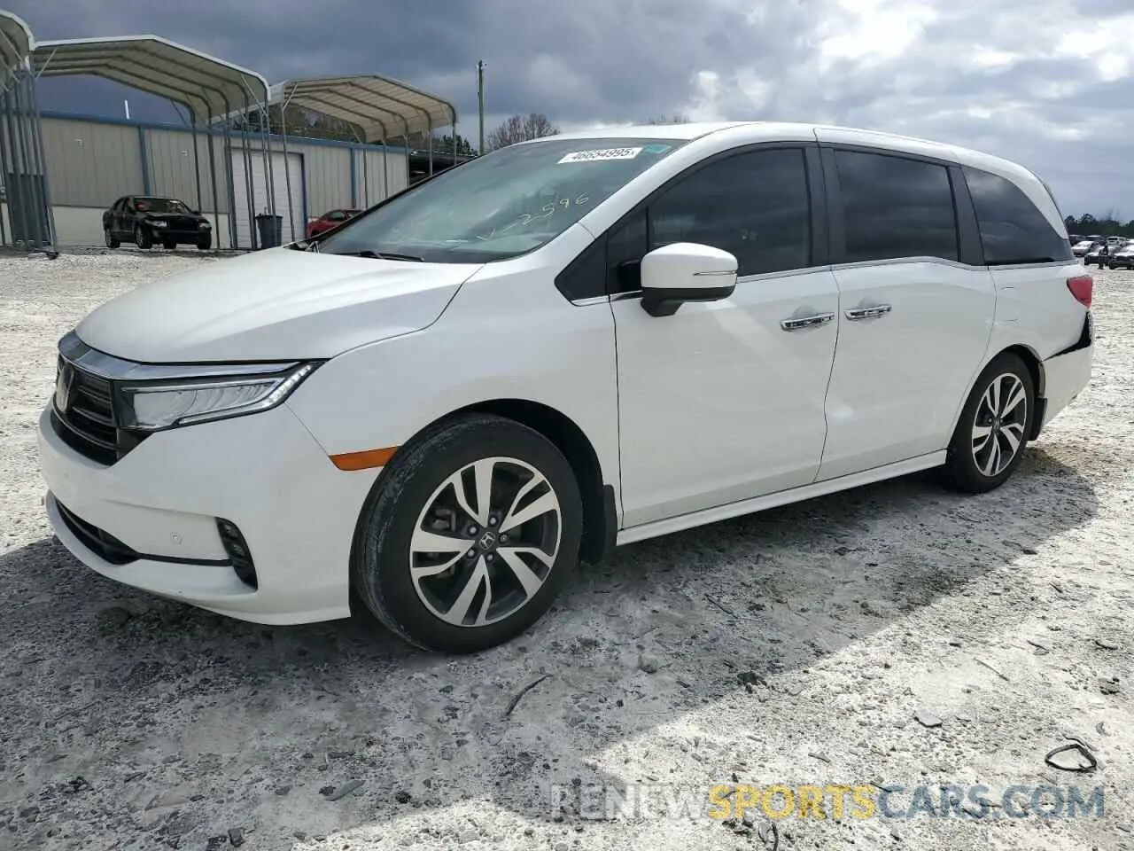 1 Photograph of a damaged car 5FNRL6H89NB062596 HONDA ODYSSEY 2022