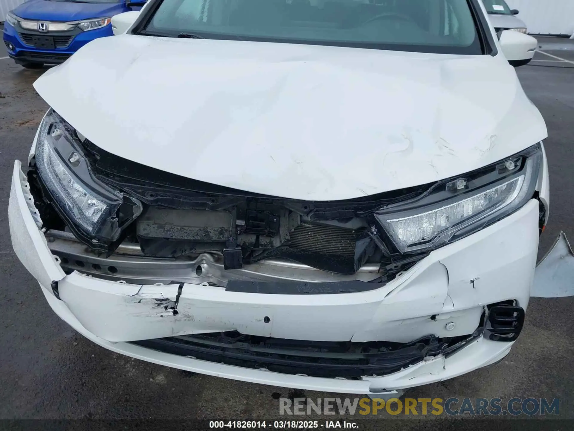 6 Photograph of a damaged car 5FNRL6H8XNB057293 HONDA ODYSSEY 2022
