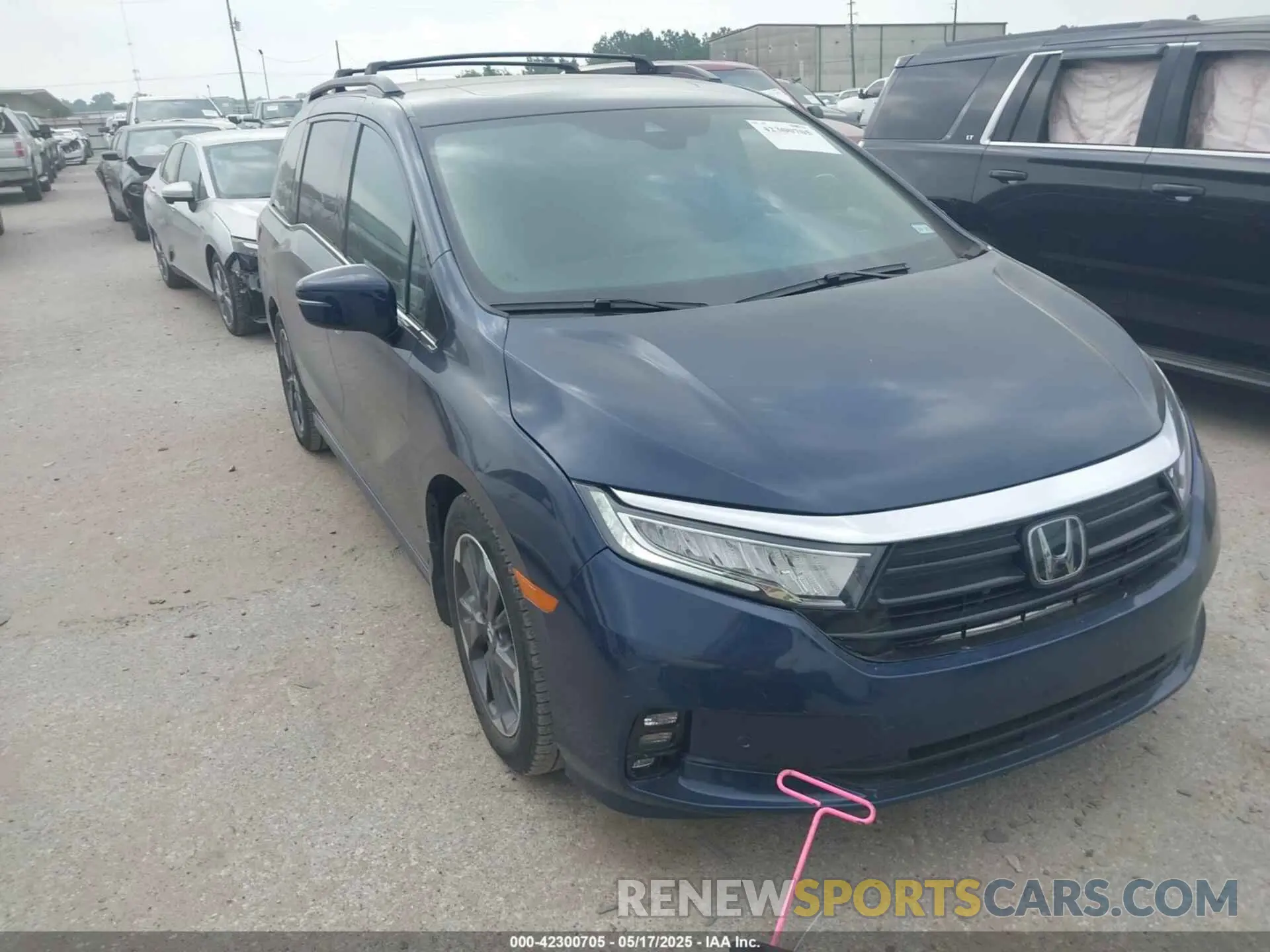 1 Photograph of a damaged car 5FNRL6H90NB025946 HONDA ODYSSEY 2022
