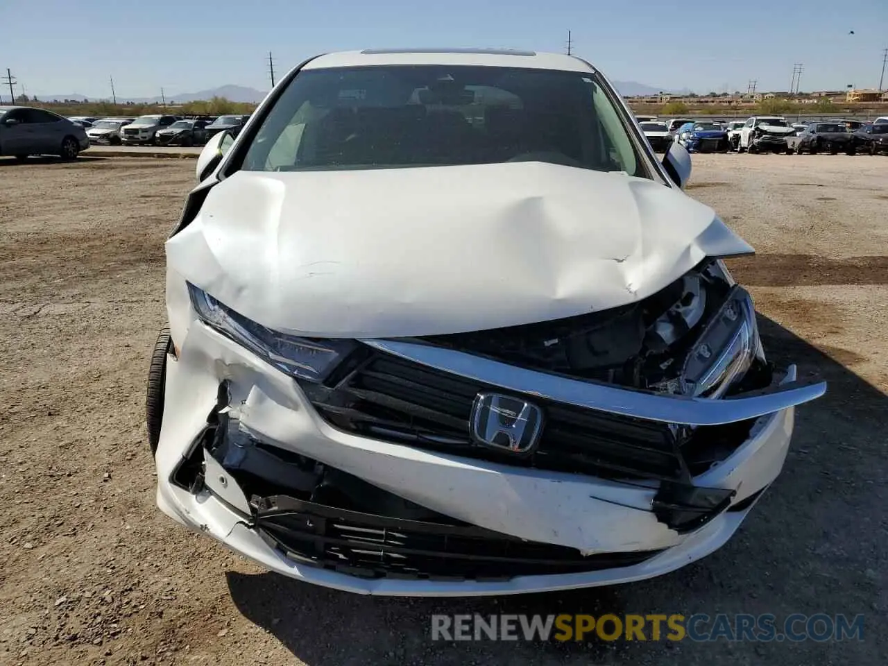 5 Photograph of a damaged car 5FNRL6H91NB009531 HONDA ODYSSEY 2022