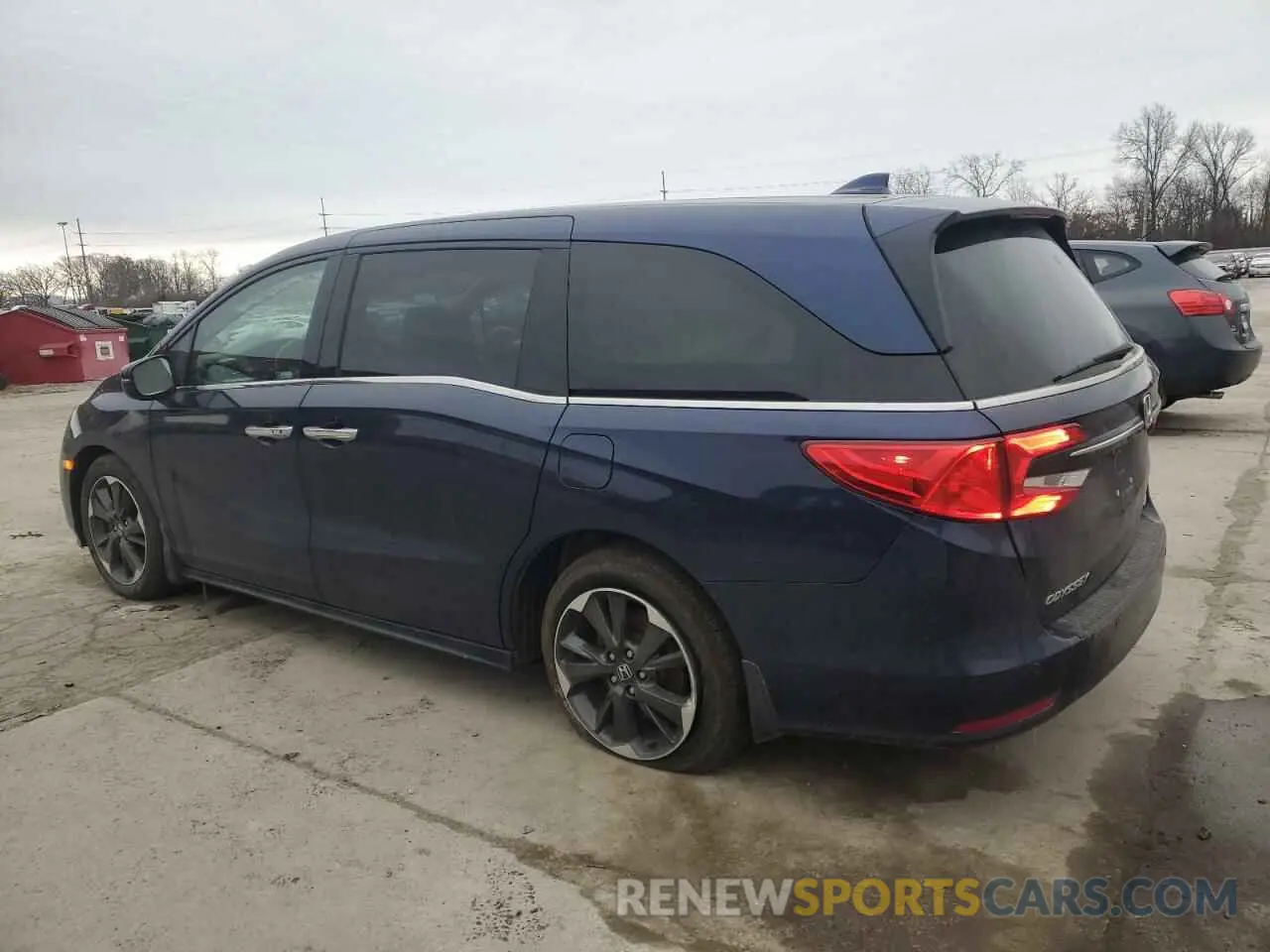 2 Photograph of a damaged car 5FNRL6H91NB042481 HONDA ODYSSEY 2022