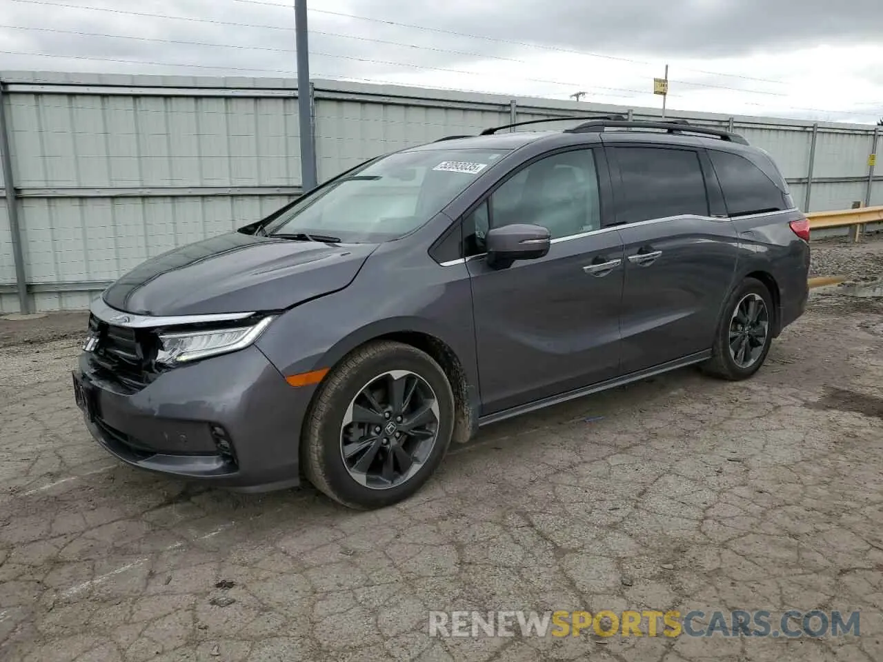 1 Photograph of a damaged car 5FNRL6H92NB023650 HONDA ODYSSEY 2022