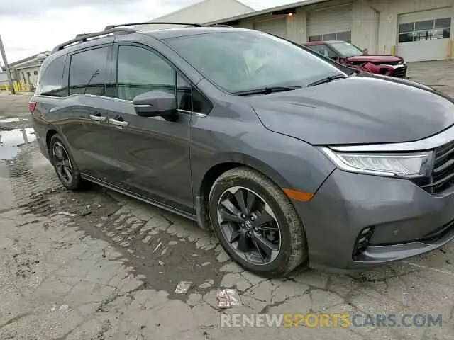 12 Photograph of a damaged car 5FNRL6H92NB023650 HONDA ODYSSEY 2022