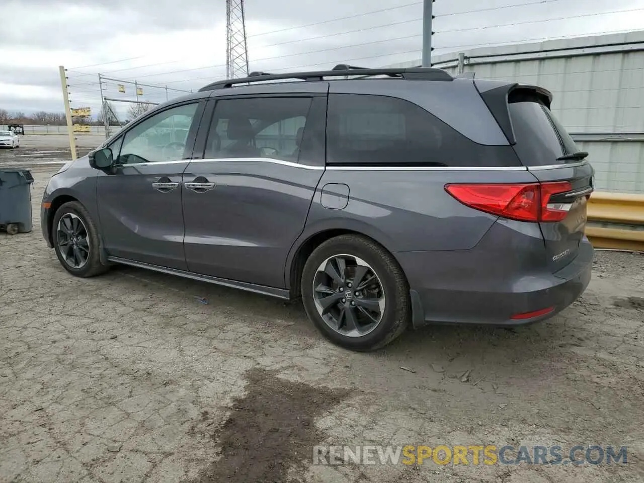 2 Photograph of a damaged car 5FNRL6H92NB023650 HONDA ODYSSEY 2022