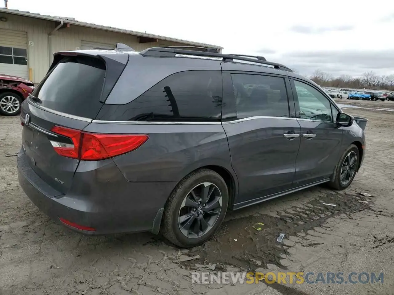 3 Photograph of a damaged car 5FNRL6H92NB023650 HONDA ODYSSEY 2022