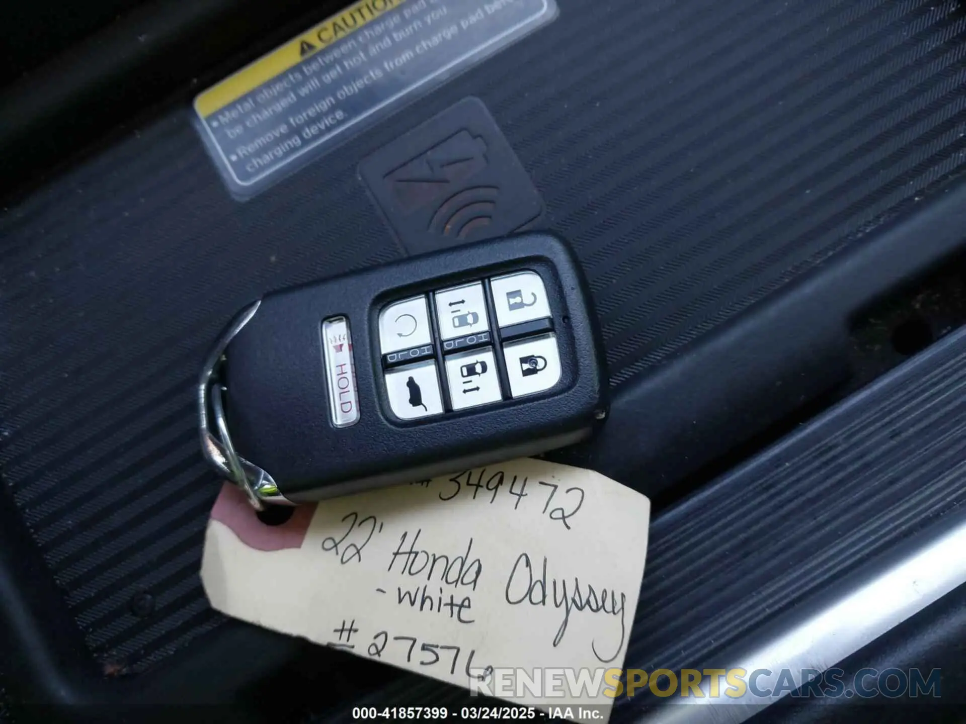 11 Photograph of a damaged car 5FNRL6H93NB027576 HONDA ODYSSEY 2022