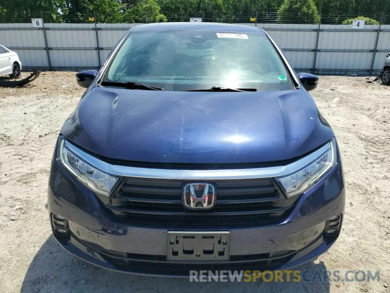 5 Photograph of a damaged car 5FNRL6H95NB056898 HONDA ODYSSEY 2022