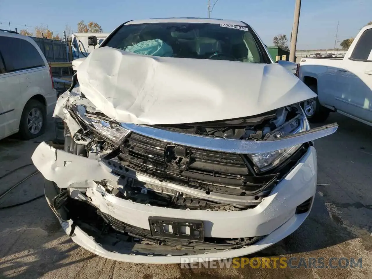 5 Photograph of a damaged car 5FNRL6H98NB022728 HONDA ODYSSEY 2022