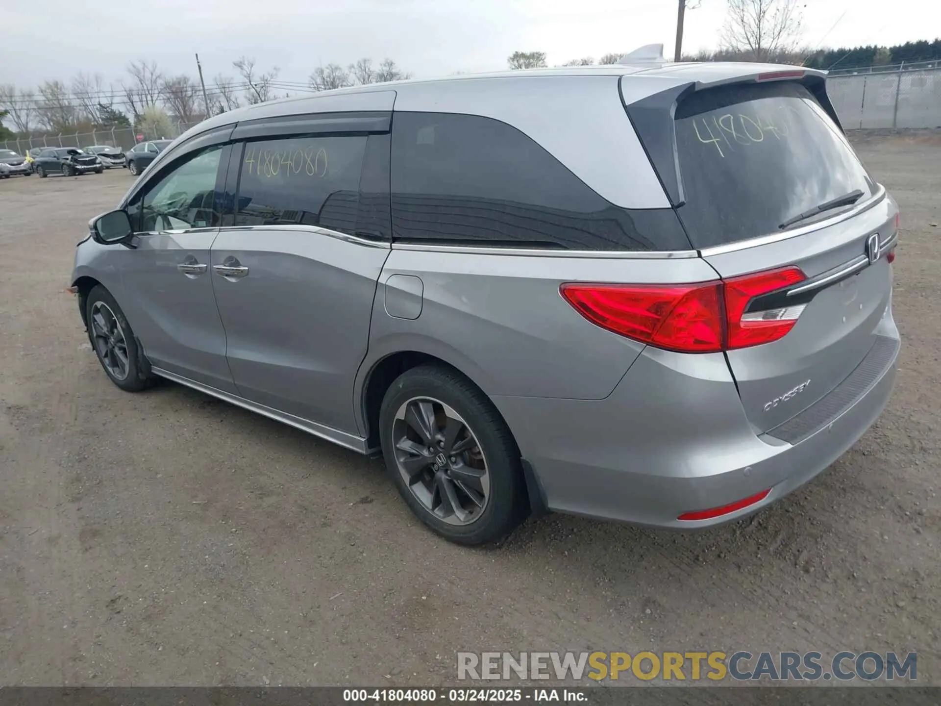 3 Photograph of a damaged car 5FNRL6H9XNB055293 HONDA ODYSSEY 2022