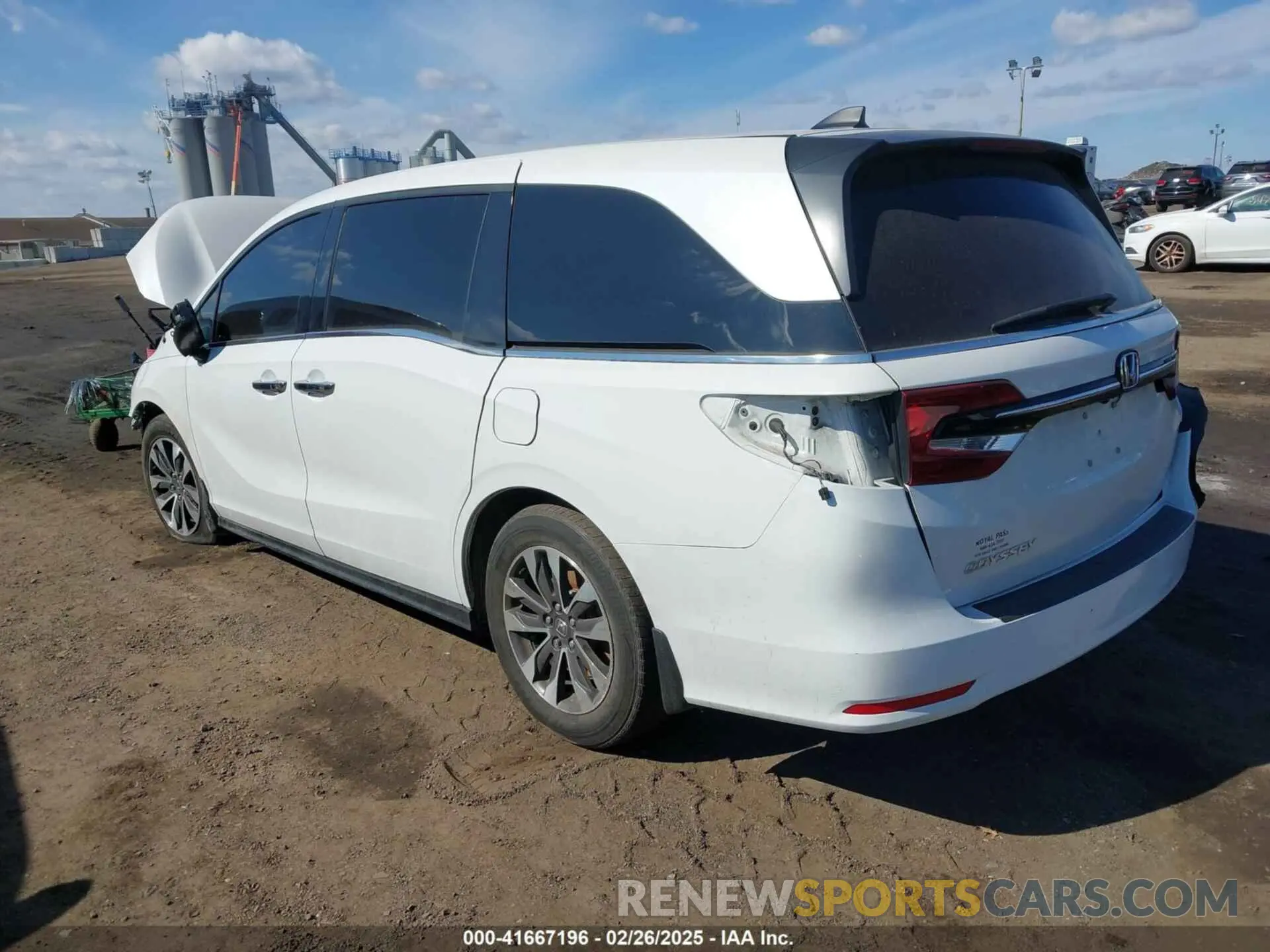 3 Photograph of a damaged car 5FNRL6H60PB056011 HONDA ODYSSEY 2023