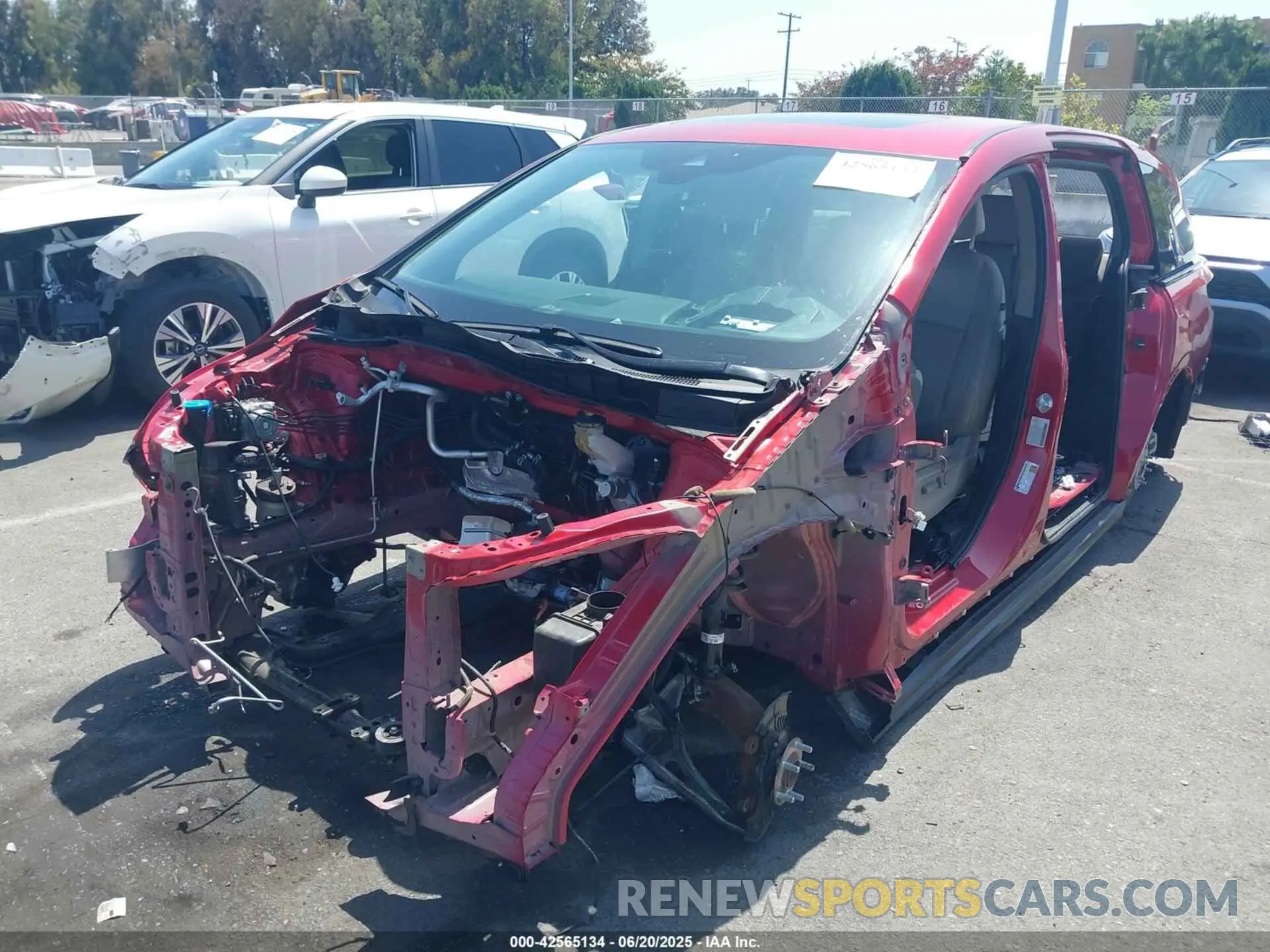 2 Photograph of a damaged car 5FNRL6H61PB068202 HONDA ODYSSEY 2023