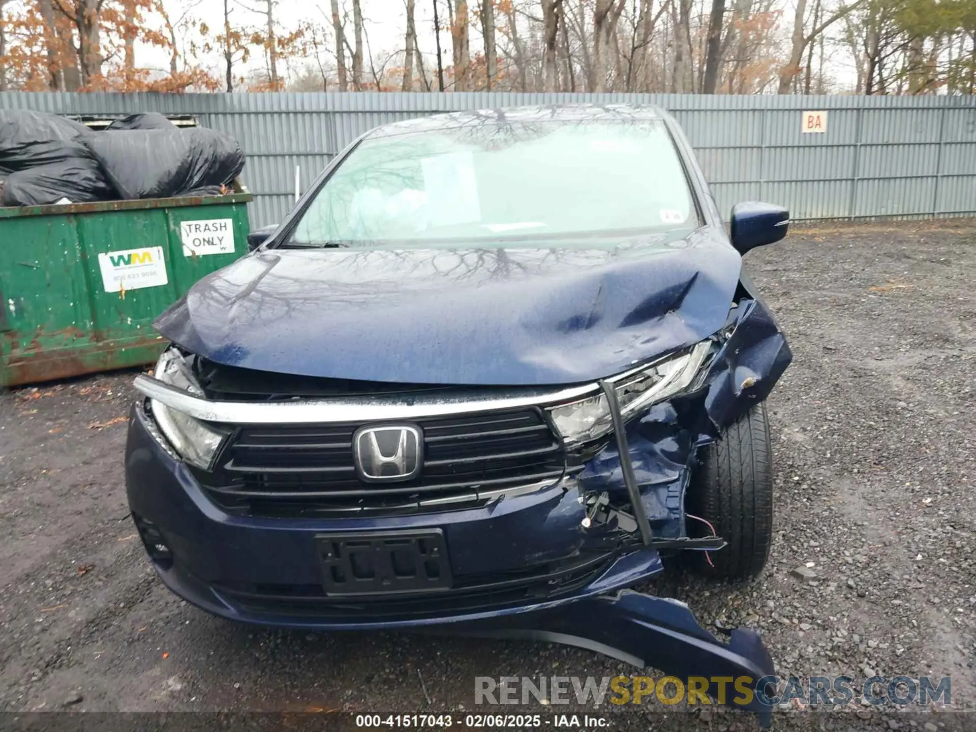 12 Photograph of a damaged car 5FNRL6H62PB036746 HONDA ODYSSEY 2023