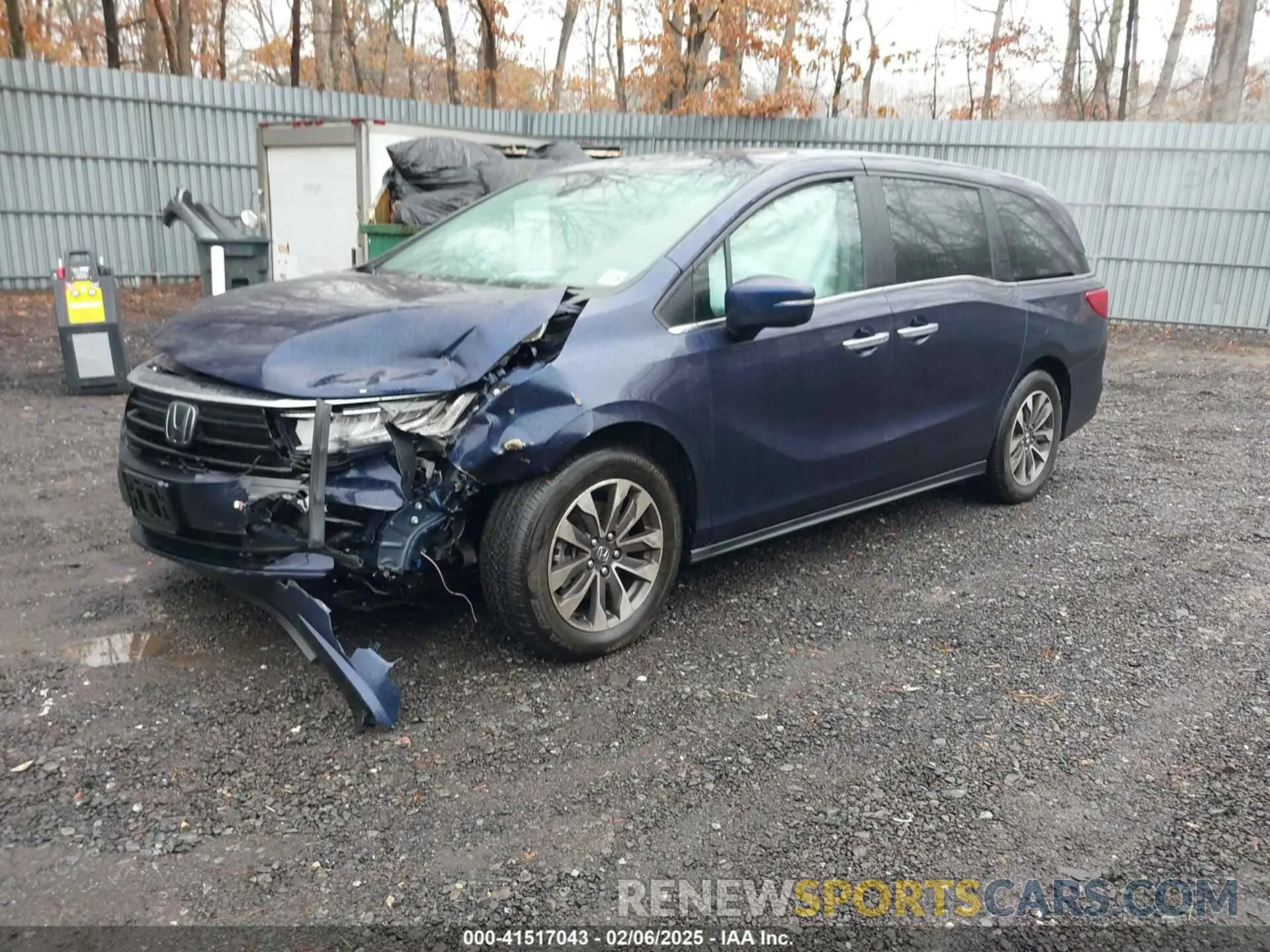 2 Photograph of a damaged car 5FNRL6H62PB036746 HONDA ODYSSEY 2023