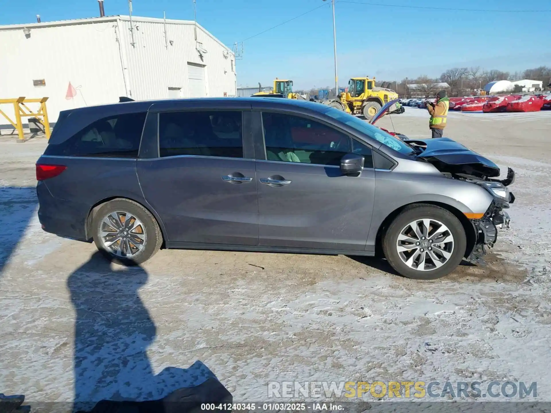 14 Photograph of a damaged car 5FNRL6H65PB035588 HONDA ODYSSEY 2023