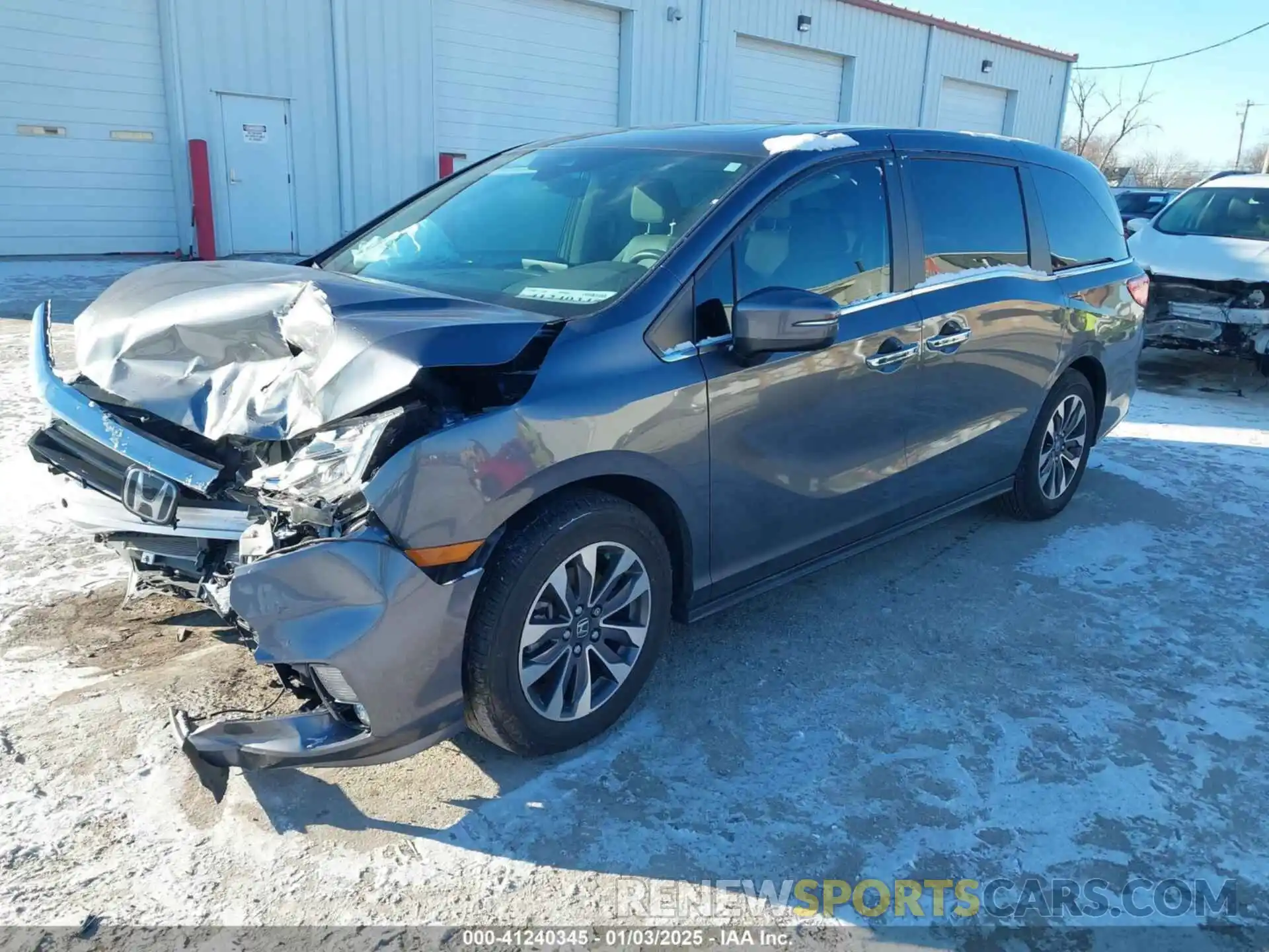 2 Photograph of a damaged car 5FNRL6H65PB035588 HONDA ODYSSEY 2023