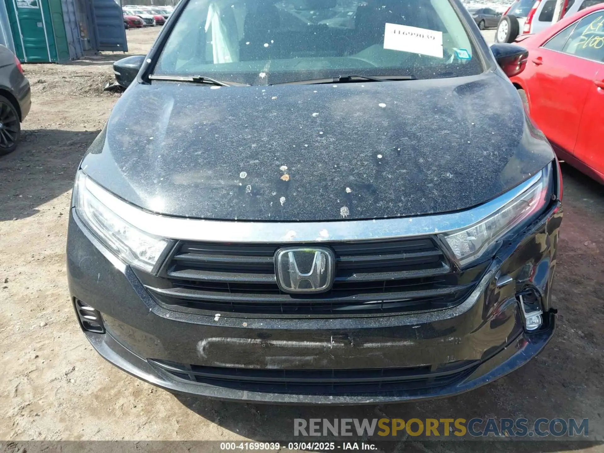 12 Photograph of a damaged car 5FNRL6H67PB029548 HONDA ODYSSEY 2023