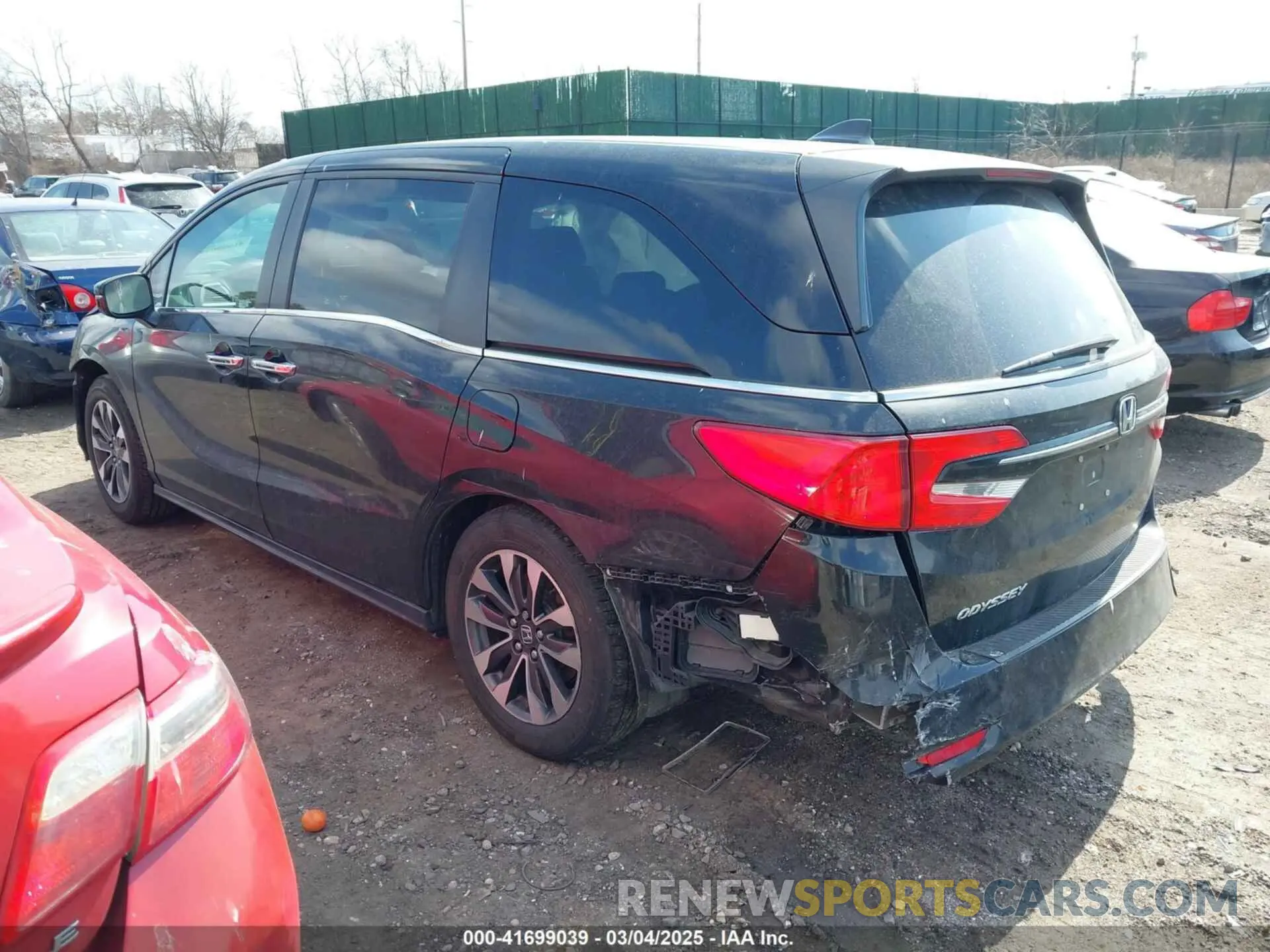 3 Photograph of a damaged car 5FNRL6H67PB029548 HONDA ODYSSEY 2023