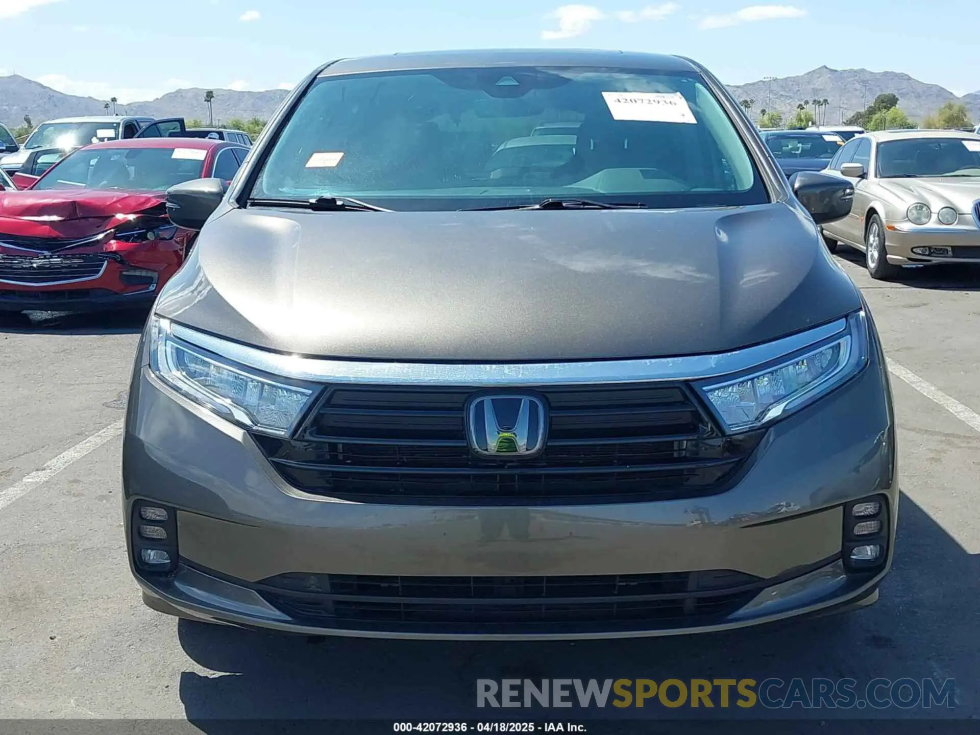 11 Photograph of a damaged car 5FNRL6H68PB028702 HONDA ODYSSEY 2023
