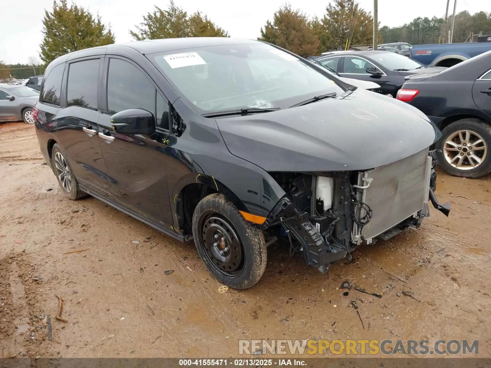 1 Photograph of a damaged car 5FNRL6H69PB080307 HONDA ODYSSEY 2023