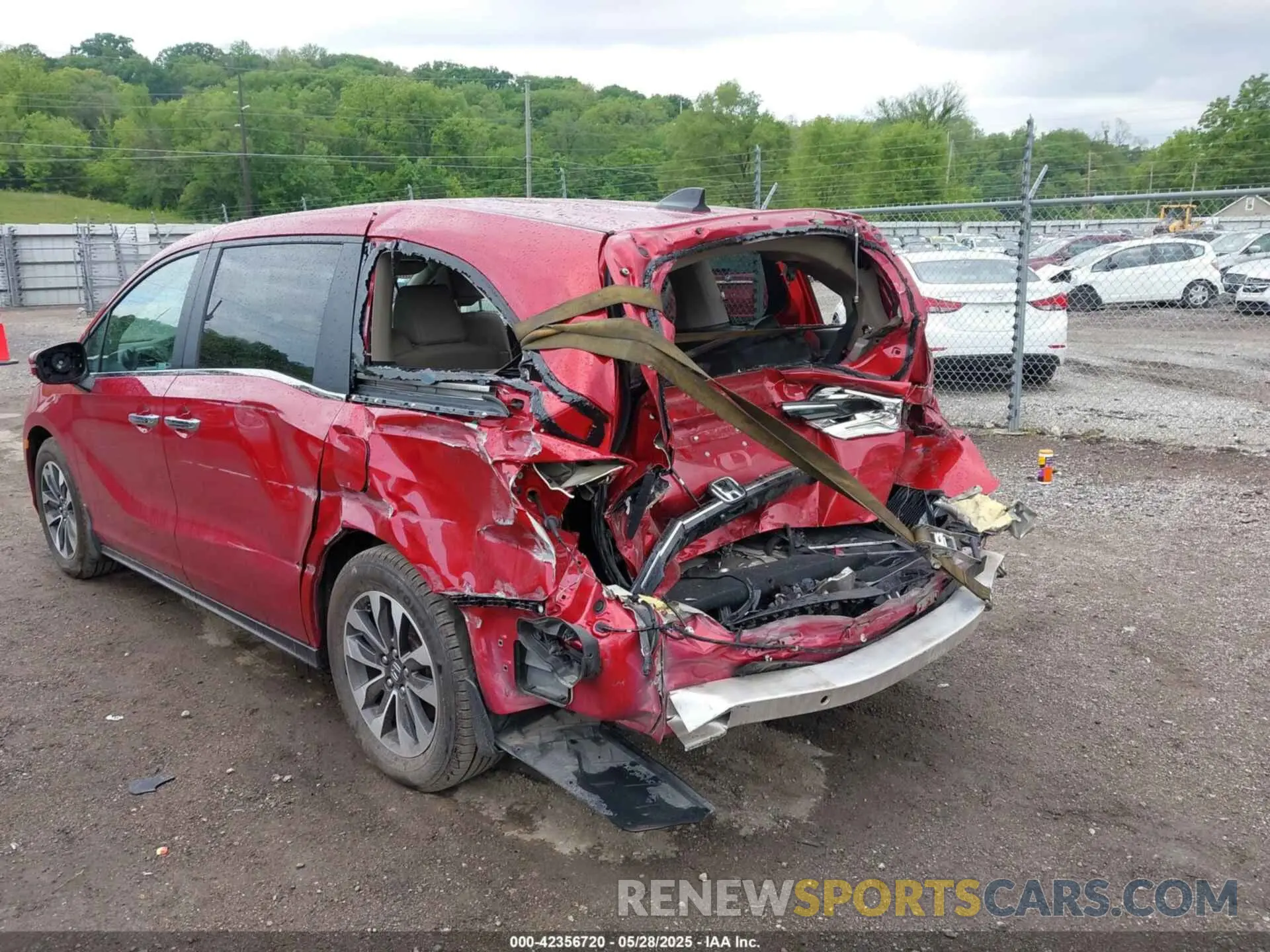 6 Photograph of a damaged car 5FNRL6H6XPB009830 HONDA ODYSSEY 2023