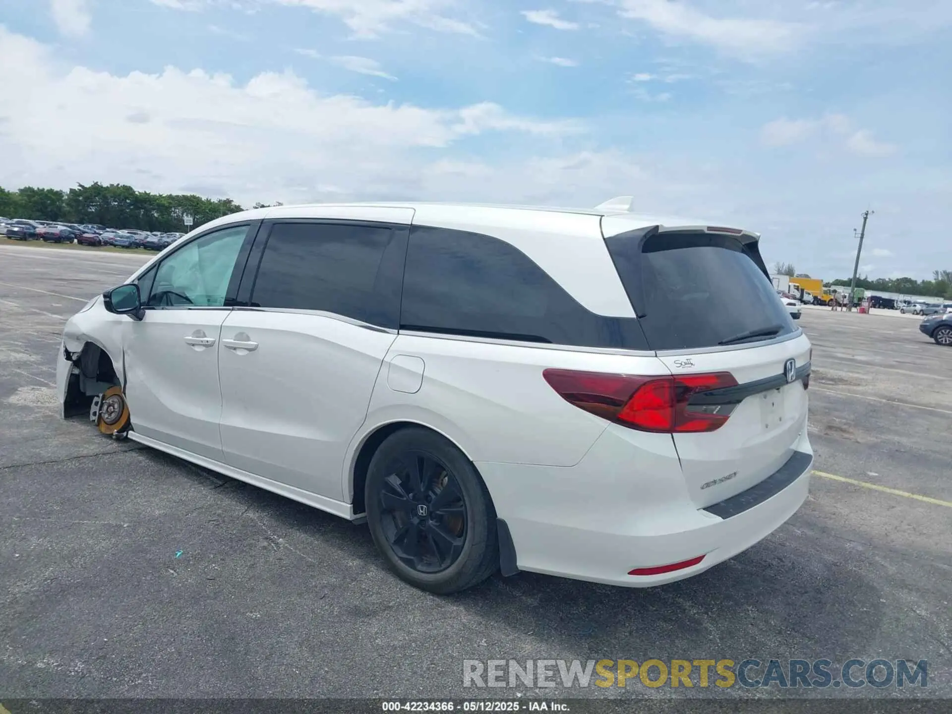 3 Photograph of a damaged car 5FNRL6H7XPB063069 HONDA ODYSSEY 2023