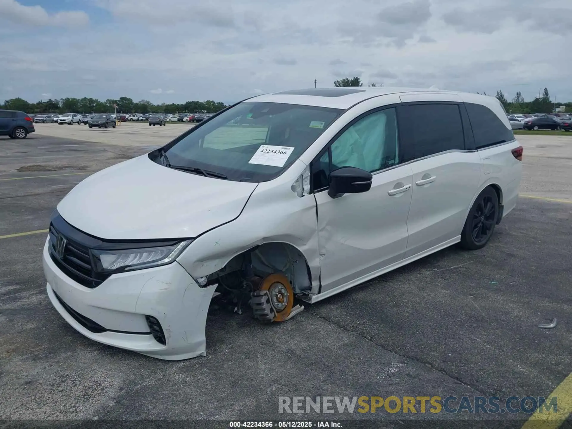 6 Photograph of a damaged car 5FNRL6H7XPB063069 HONDA ODYSSEY 2023