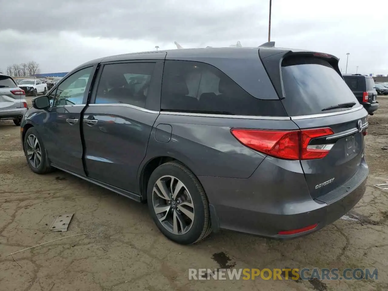 2 Photograph of a damaged car 5FNRL6H80PB025827 HONDA ODYSSEY 2023