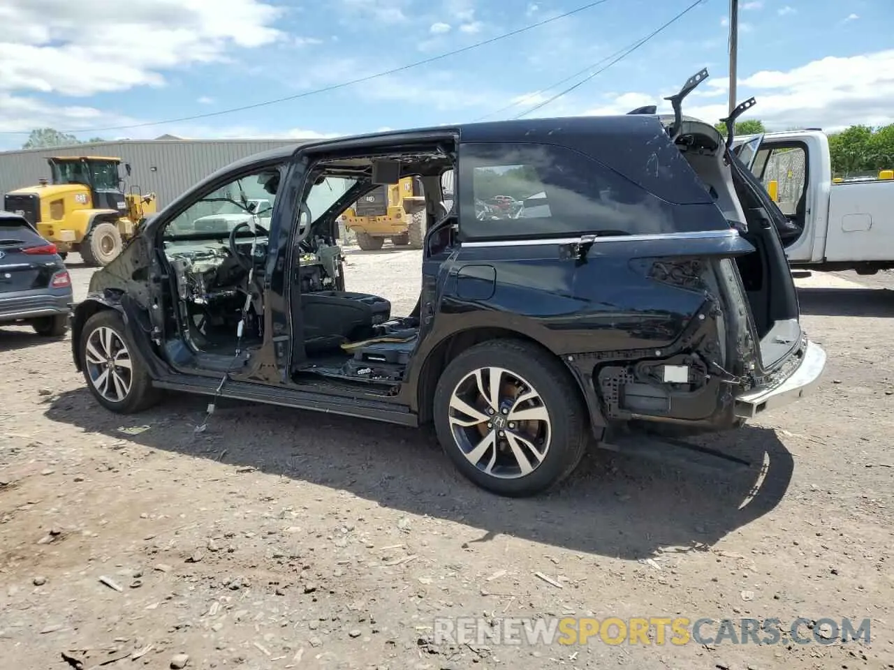 2 Photograph of a damaged car 5FNRL6H80PB035726 HONDA ODYSSEY 2023