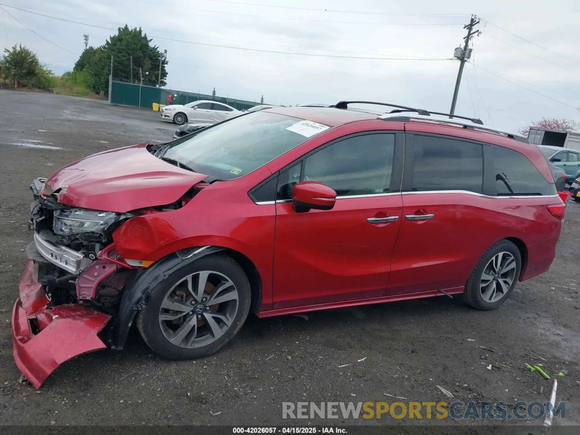 15 Photograph of a damaged car 5FNRL6H80PB048041 HONDA ODYSSEY 2023