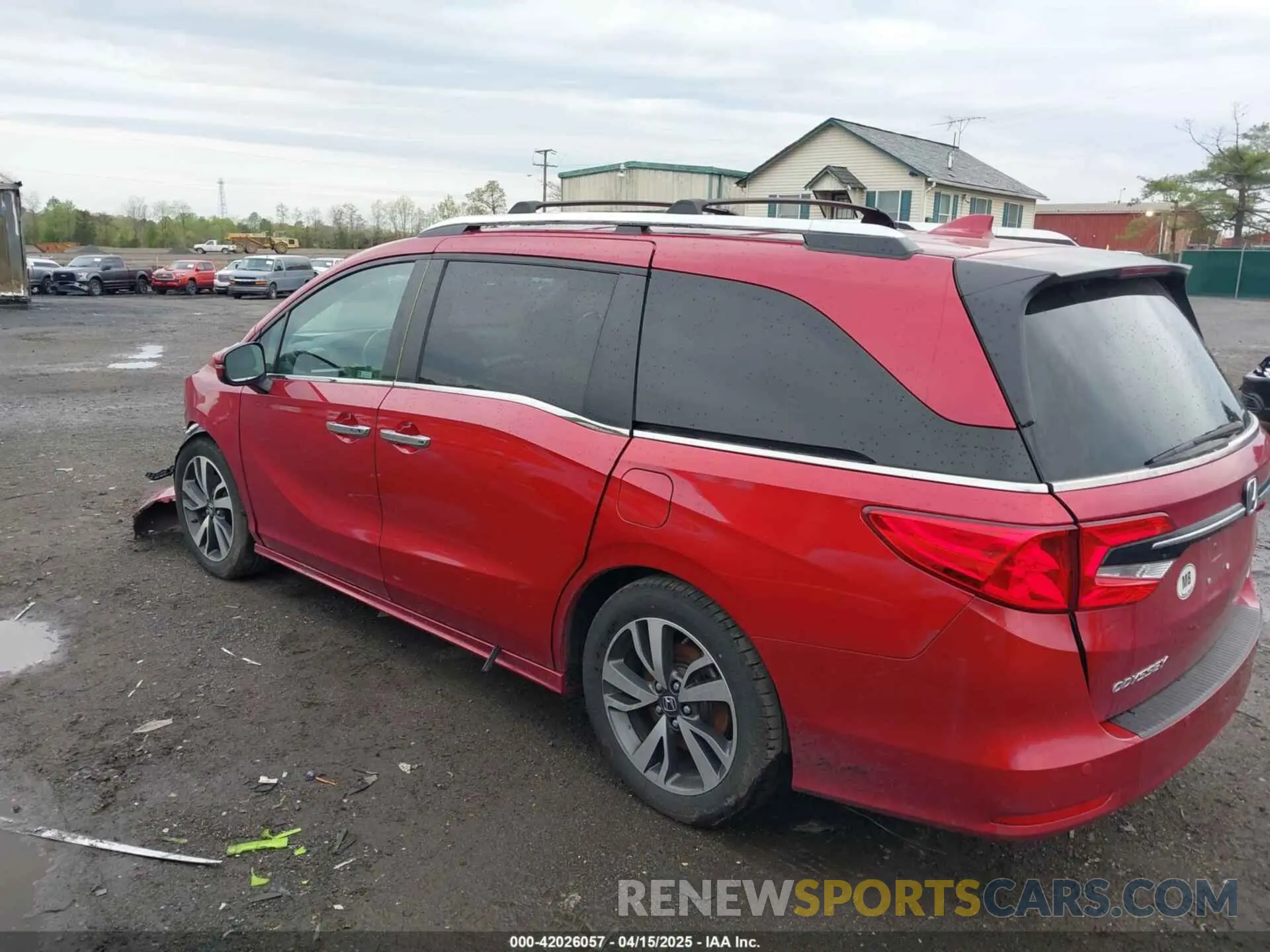 3 Photograph of a damaged car 5FNRL6H80PB048041 HONDA ODYSSEY 2023