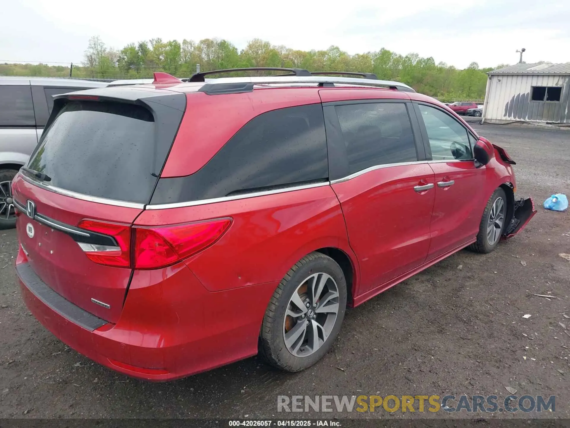 4 Photograph of a damaged car 5FNRL6H80PB048041 HONDA ODYSSEY 2023