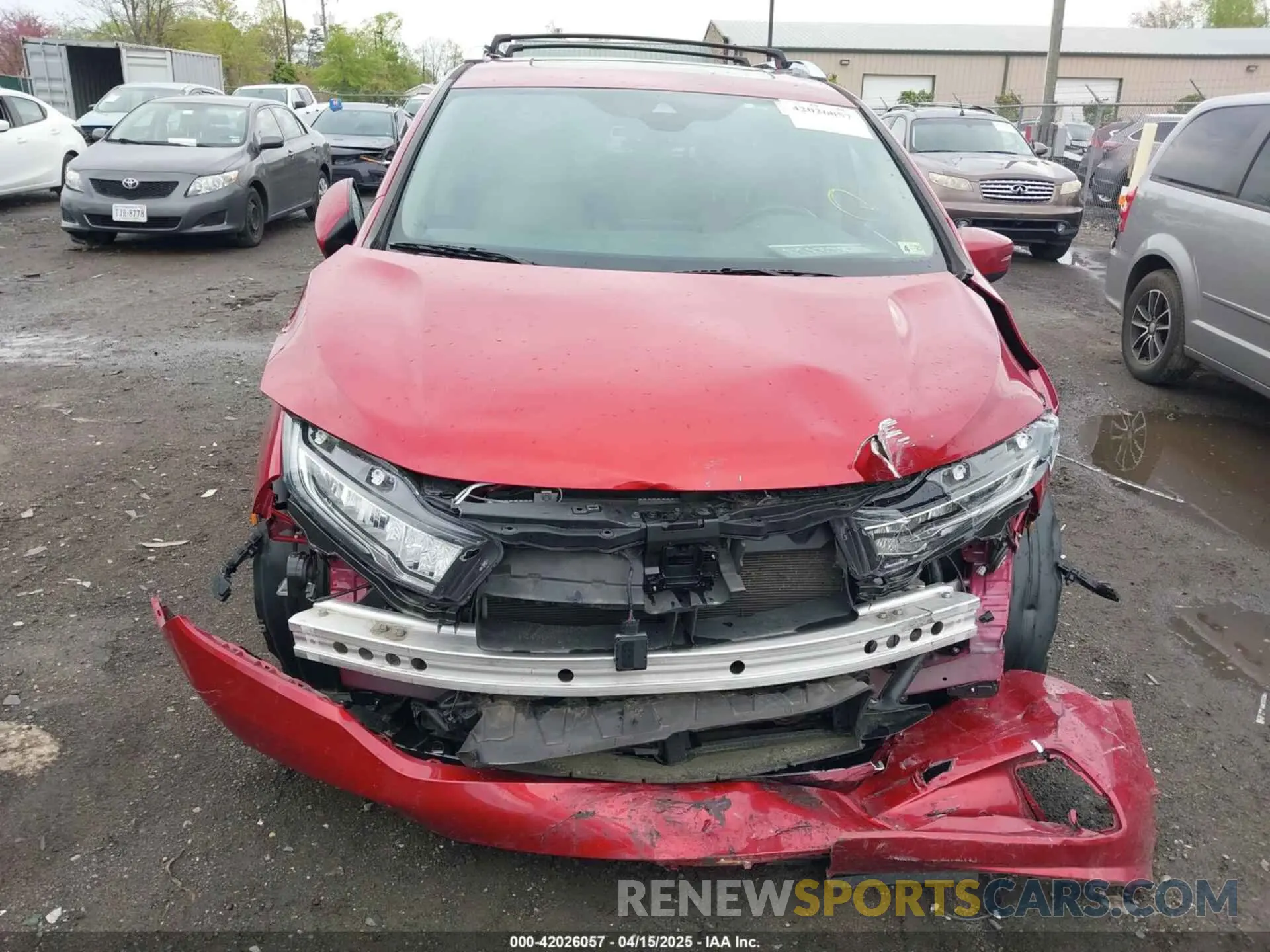 6 Photograph of a damaged car 5FNRL6H80PB048041 HONDA ODYSSEY 2023
