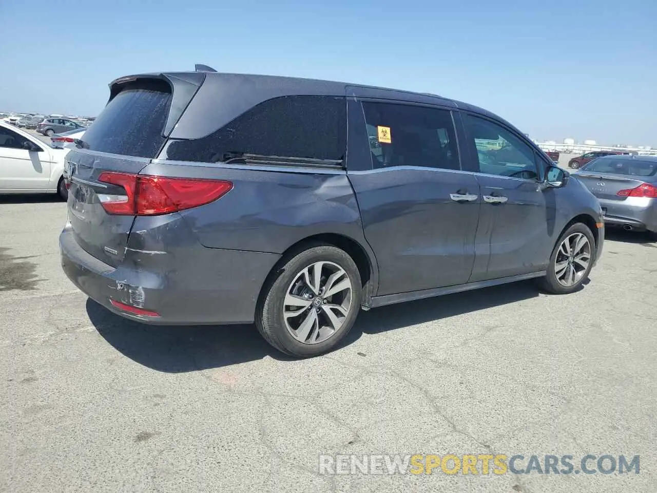 3 Photograph of a damaged car 5FNRL6H81PB024055 HONDA ODYSSEY 2023