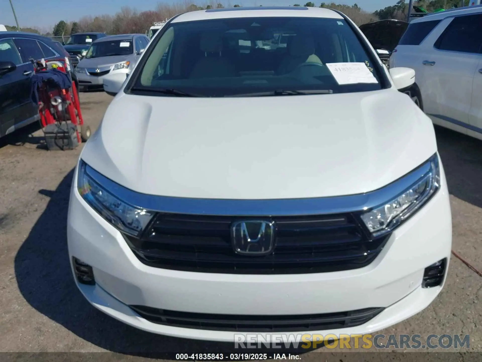 12 Photograph of a damaged car 5FNRL6H83PB016412 HONDA ODYSSEY 2023