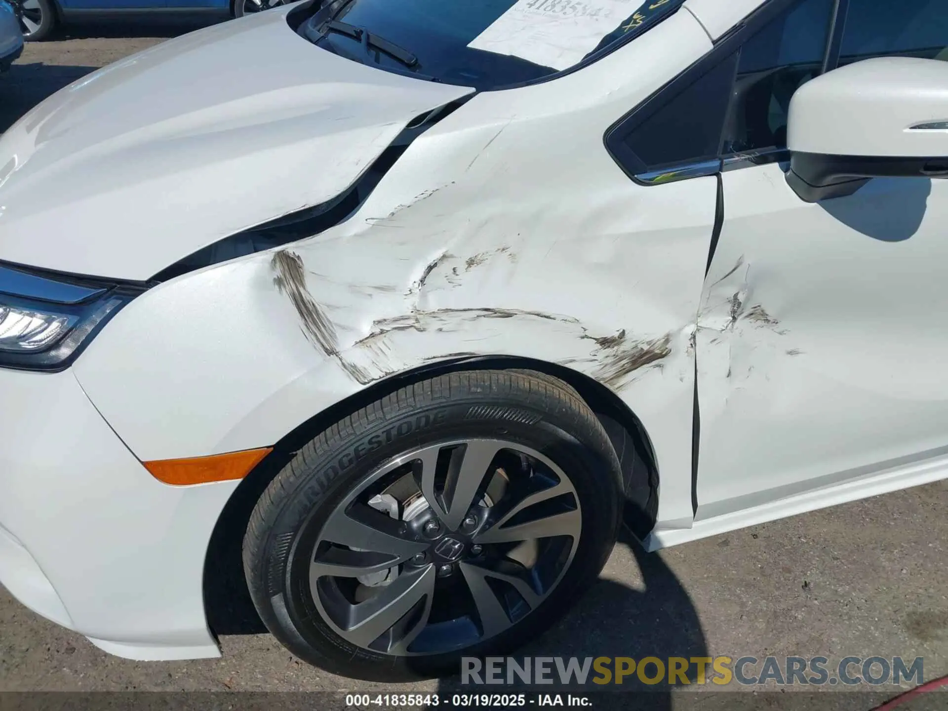 6 Photograph of a damaged car 5FNRL6H83PB016412 HONDA ODYSSEY 2023