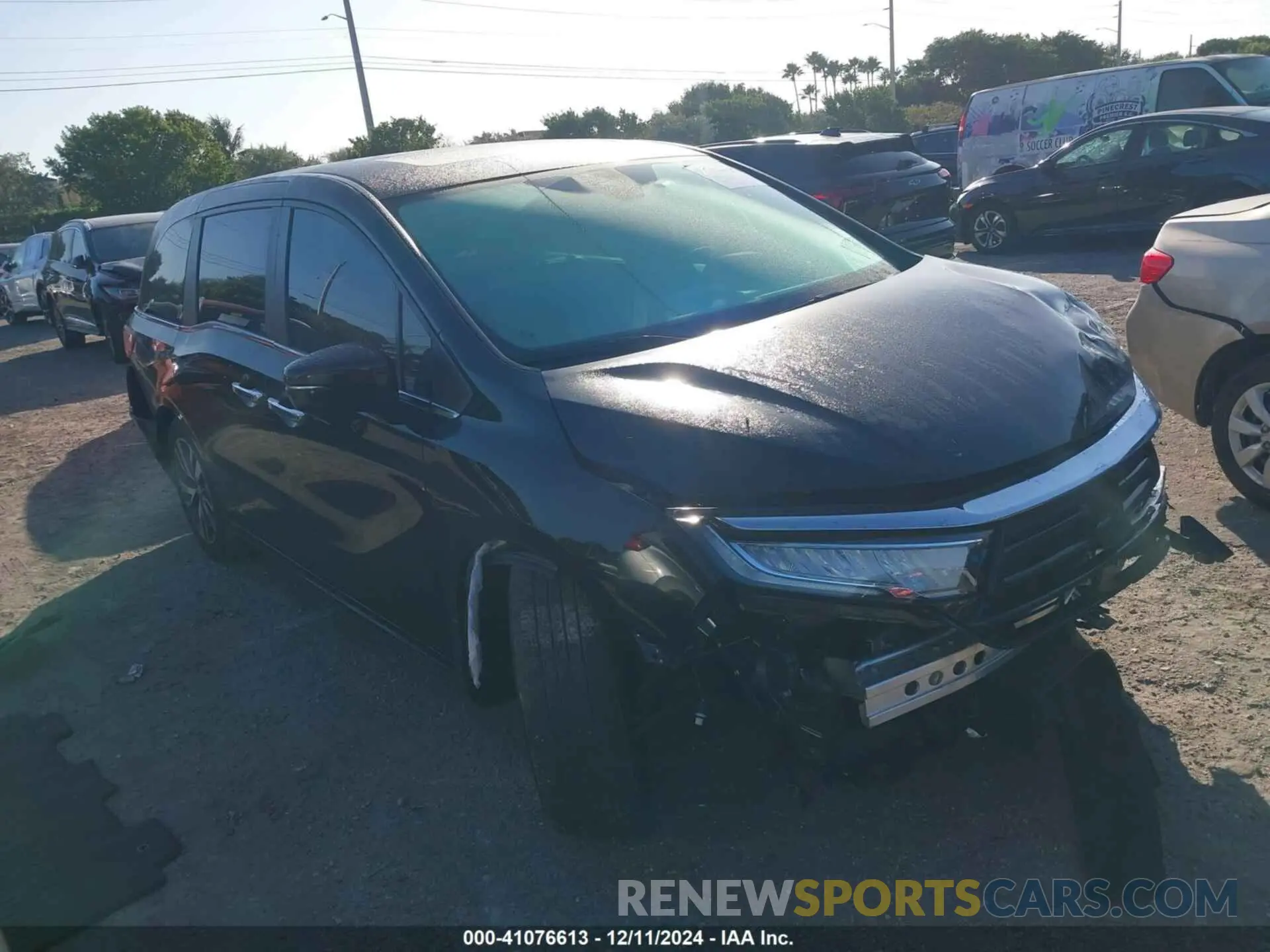 1 Photograph of a damaged car 5FNRL6H83PB046347 HONDA ODYSSEY 2023