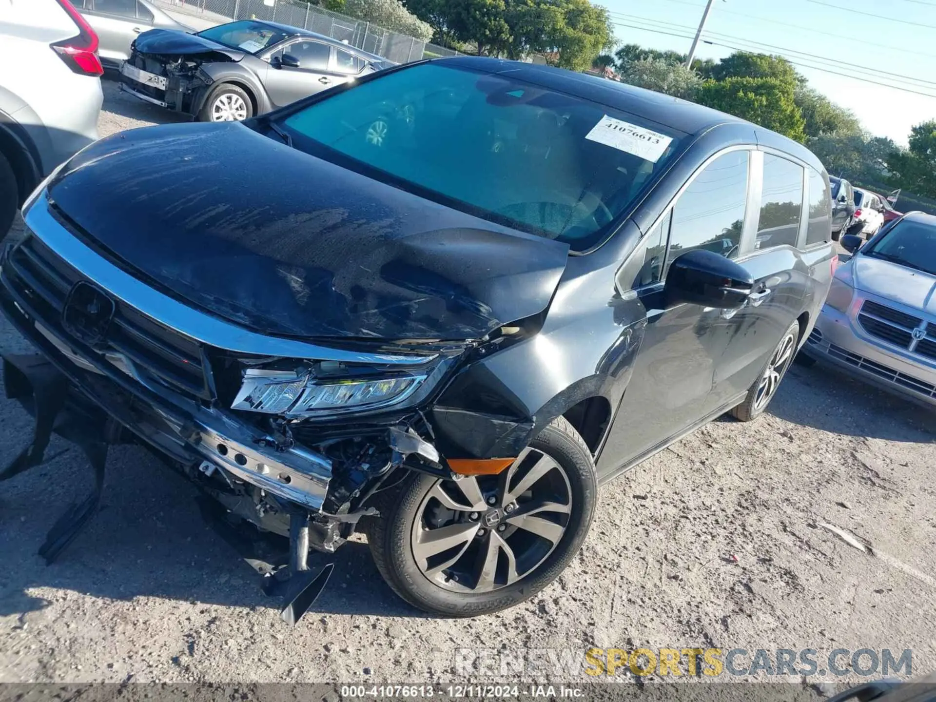 2 Photograph of a damaged car 5FNRL6H83PB046347 HONDA ODYSSEY 2023