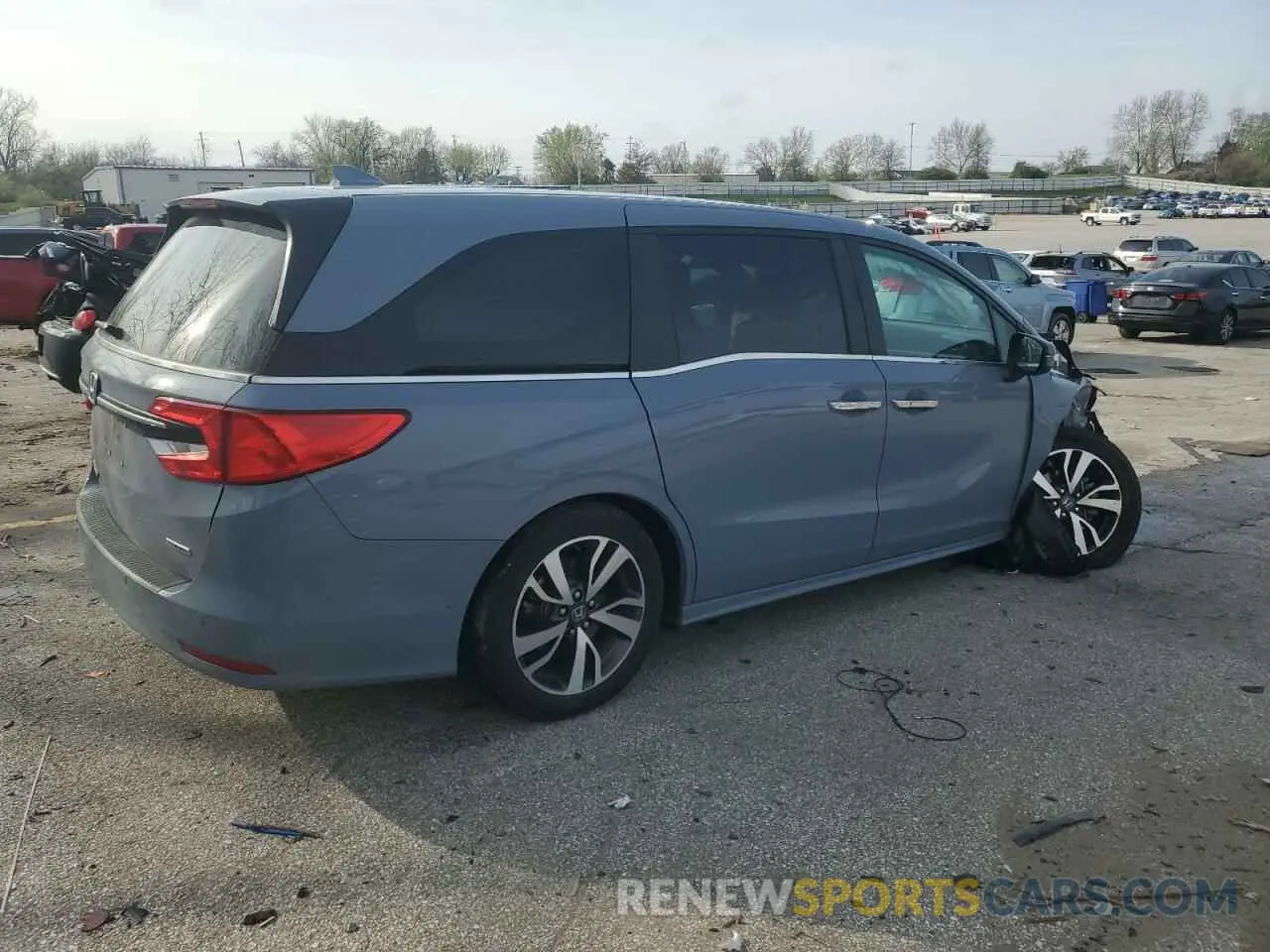 3 Photograph of a damaged car 5FNRL6H83PB053962 HONDA ODYSSEY 2023