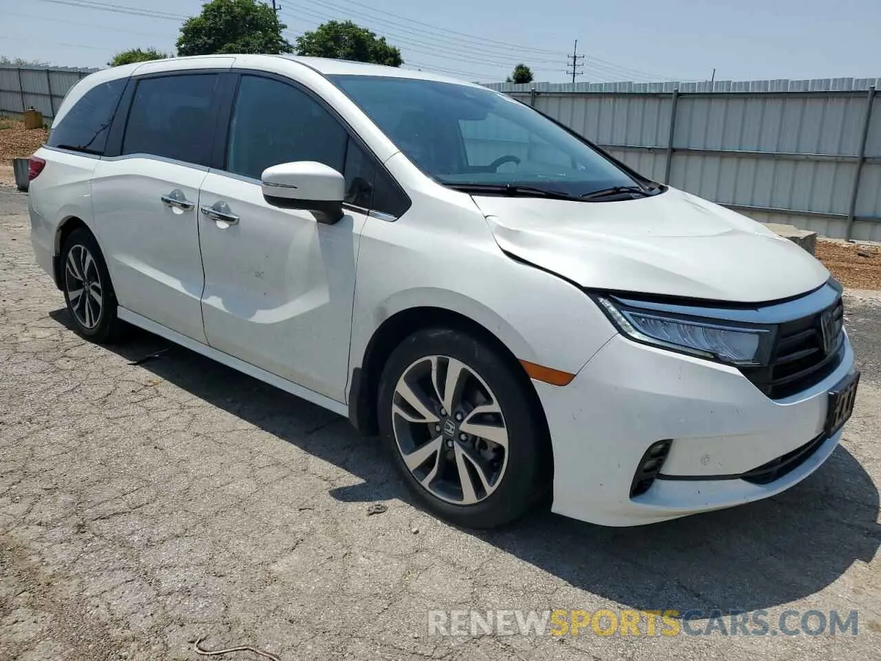 4 Photograph of a damaged car 5FNRL6H84PB016614 HONDA ODYSSEY 2023