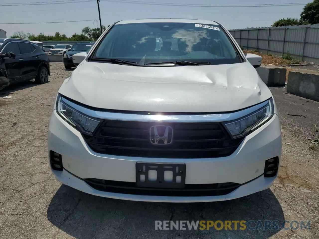 5 Photograph of a damaged car 5FNRL6H84PB016614 HONDA ODYSSEY 2023