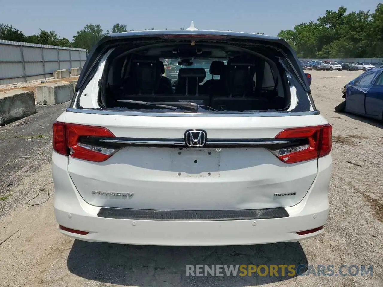 6 Photograph of a damaged car 5FNRL6H84PB016614 HONDA ODYSSEY 2023