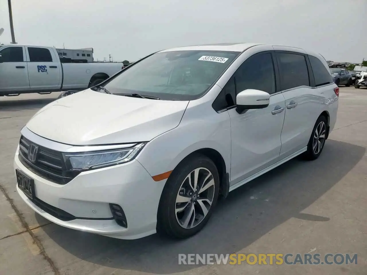1 Photograph of a damaged car 5FNRL6H84PB073248 HONDA ODYSSEY 2023