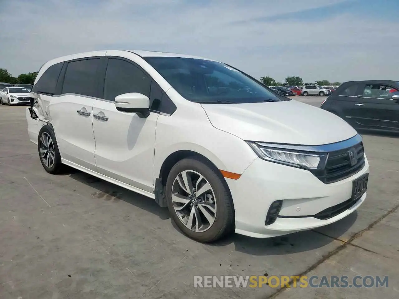 4 Photograph of a damaged car 5FNRL6H84PB073248 HONDA ODYSSEY 2023