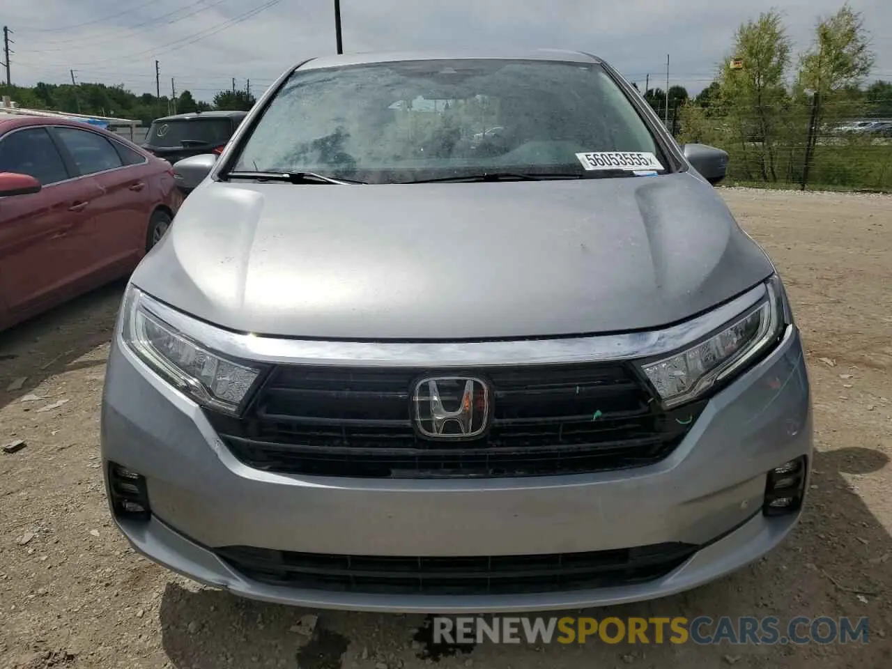 5 Photograph of a damaged car 5FNRL6H85PB028013 HONDA ODYSSEY 2023
