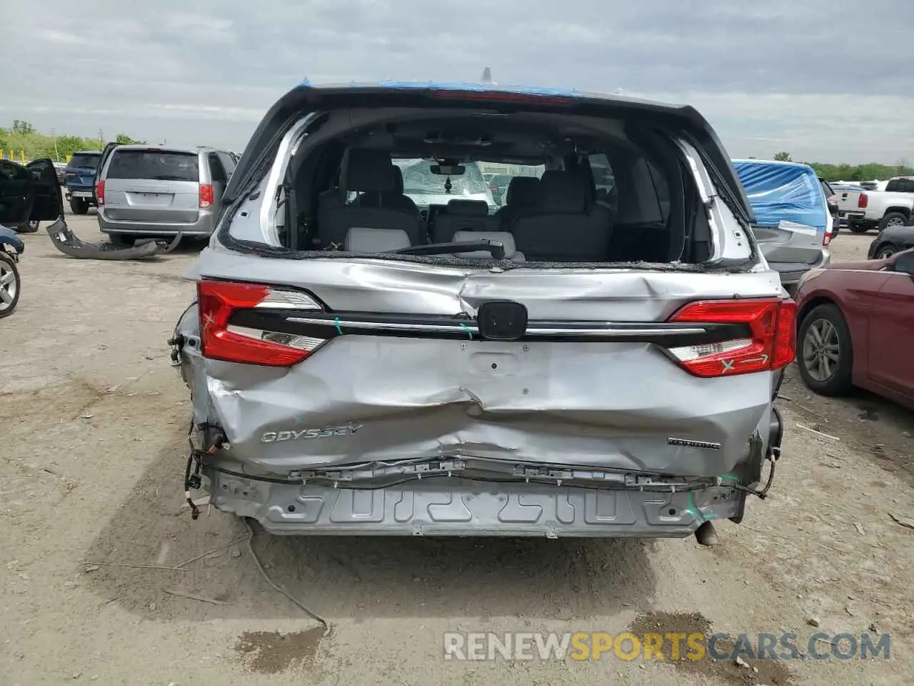 6 Photograph of a damaged car 5FNRL6H85PB028013 HONDA ODYSSEY 2023