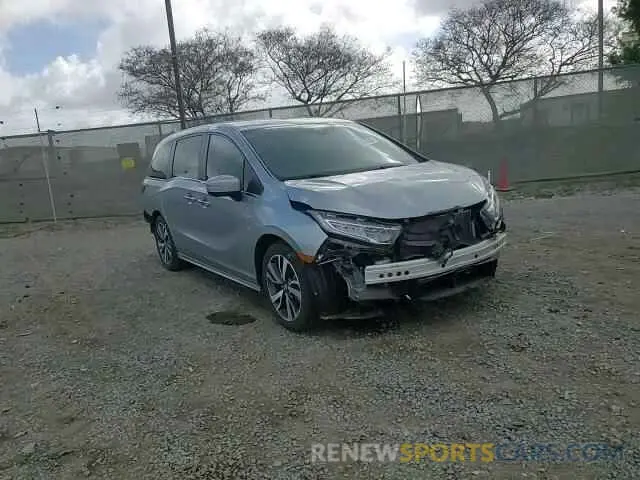11 Photograph of a damaged car 5FNRL6H86PB032605 HONDA ODYSSEY 2023