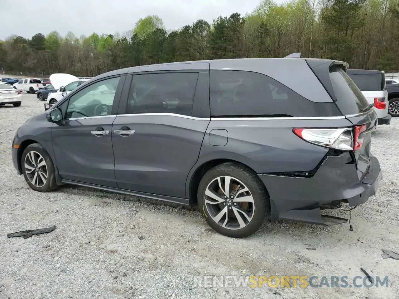 2 Photograph of a damaged car 5FNRL6H87PB042110 HONDA ODYSSEY 2023