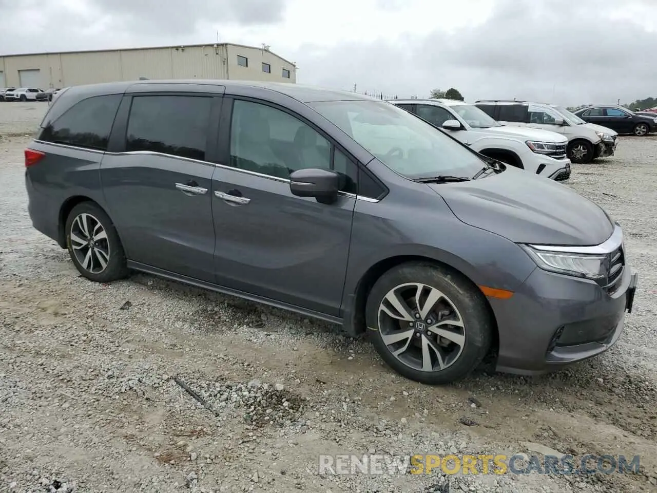 4 Photograph of a damaged car 5FNRL6H87PB042110 HONDA ODYSSEY 2023